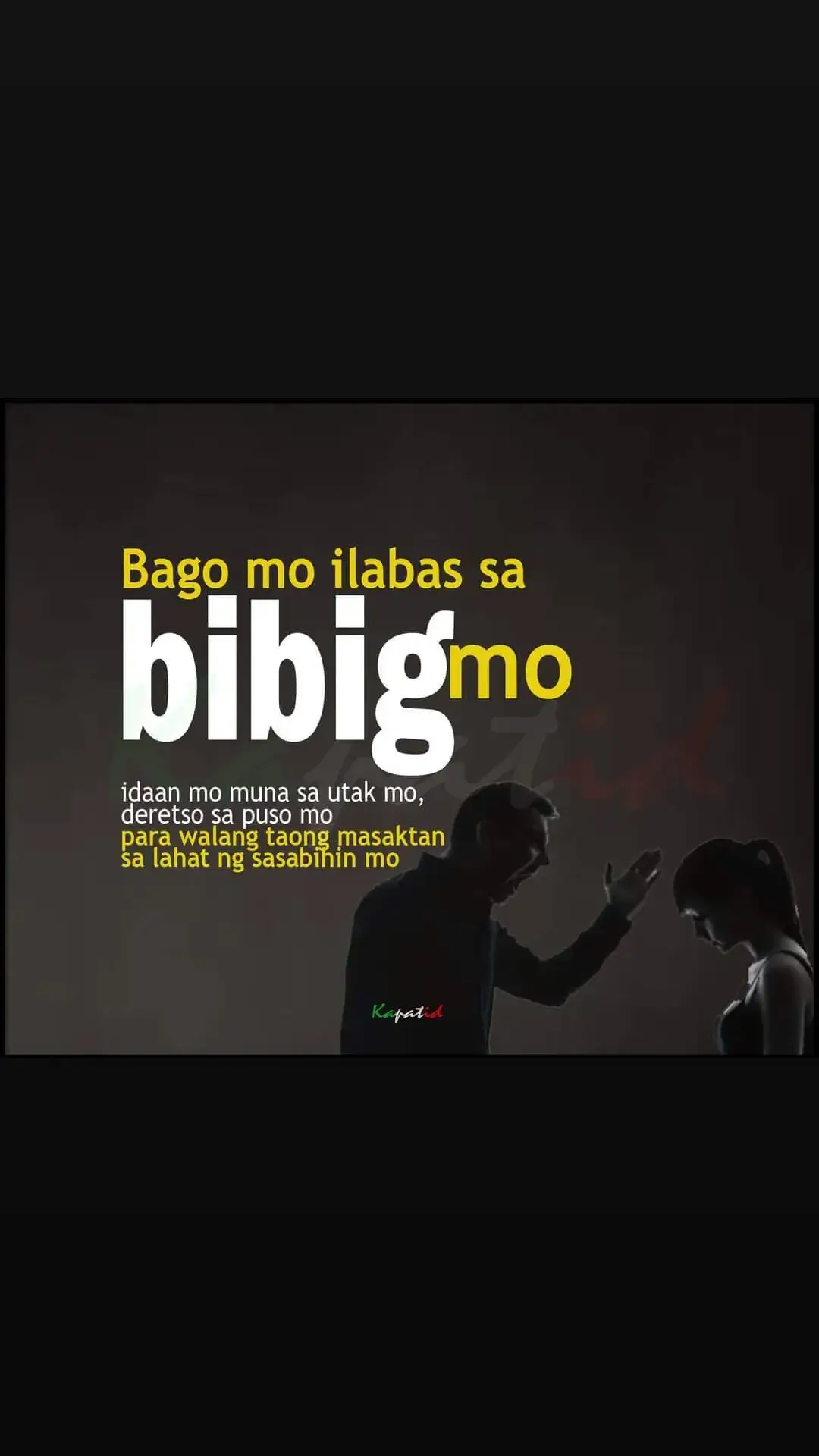 Bago mo sabihin Yung masasakit na salita isipin poh mona natin dahil Hindi poh Yan mababawi ng sorry lang kaya poh Sana kung kaya Naman poh natin iwasan na mag salita nang masama saatin kapwa or kanino man poh umiwas nalang hanggat kinakaylangan poh☺️🥺#iglesianicristoforever🇮🇹 #kapated #palawanprovinces 