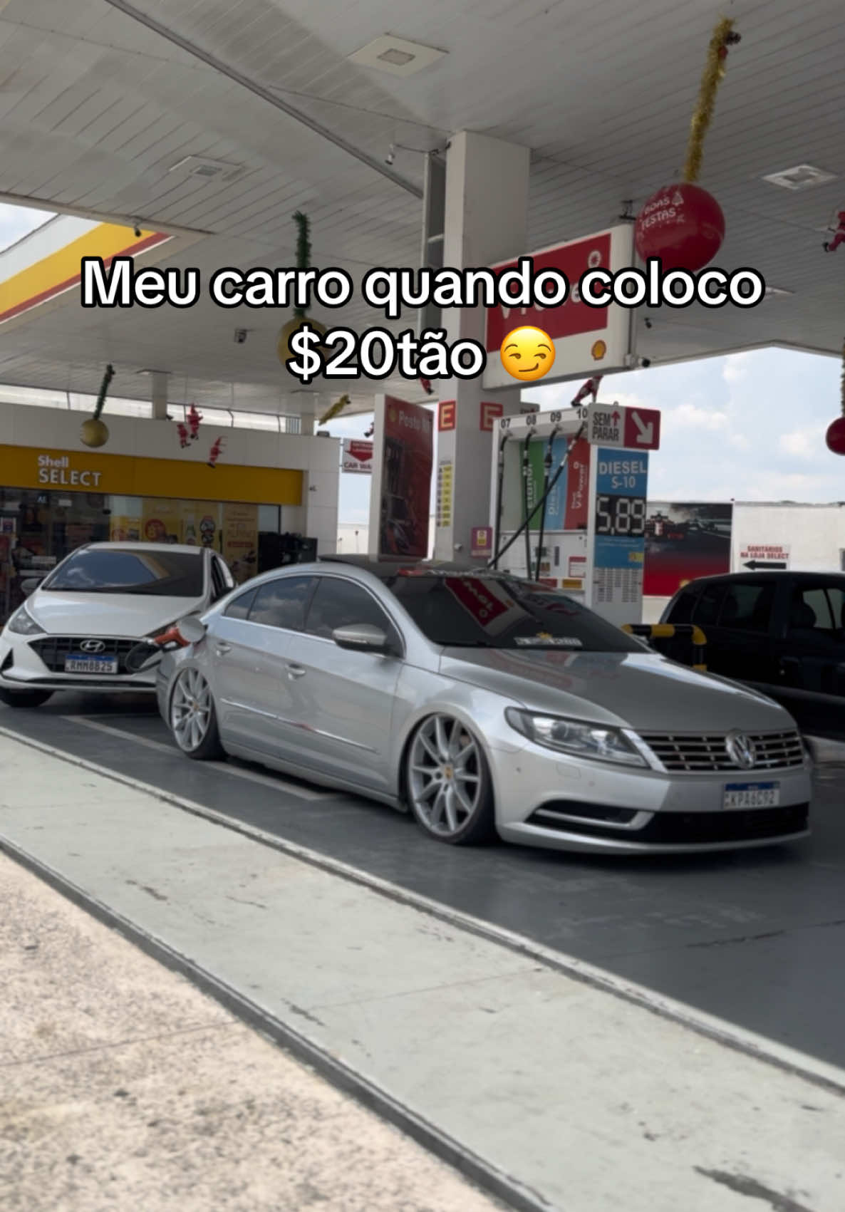 Nao sai nem do posto 🤣🤣🤣 . . #passatcc #passatvr6 #cc #editcars 