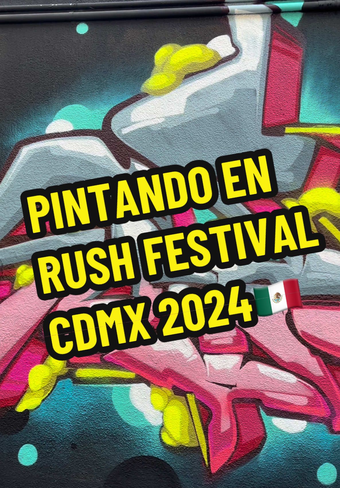 Disfrutando del rushfestival en CDMX!! Chimba pintar con los parceros y gracias a toda la banda por botar la buena!! #spraypaintart #2024 #graffiti #soideart #cdmx #graffitiart #graffitifestival 