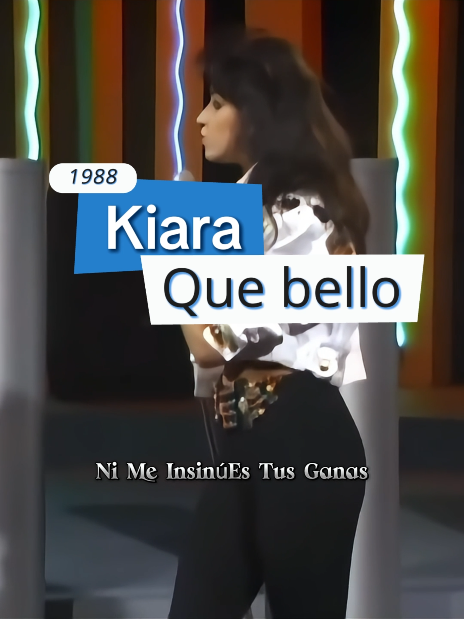 Que bello #kiara #quebello #rudilascala ##paratii #tiktokmusic #foryoupage #musica #letrasdecanciones #lyrics#80s#romanticas#baladasromanticas