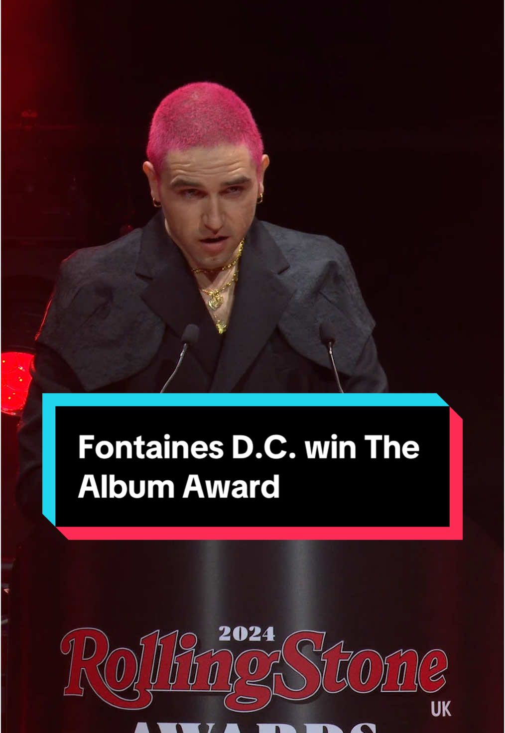 @Fontaines D.C. have won The Album Award at this year’s #RSUKawards for ‘Romance’ 💕