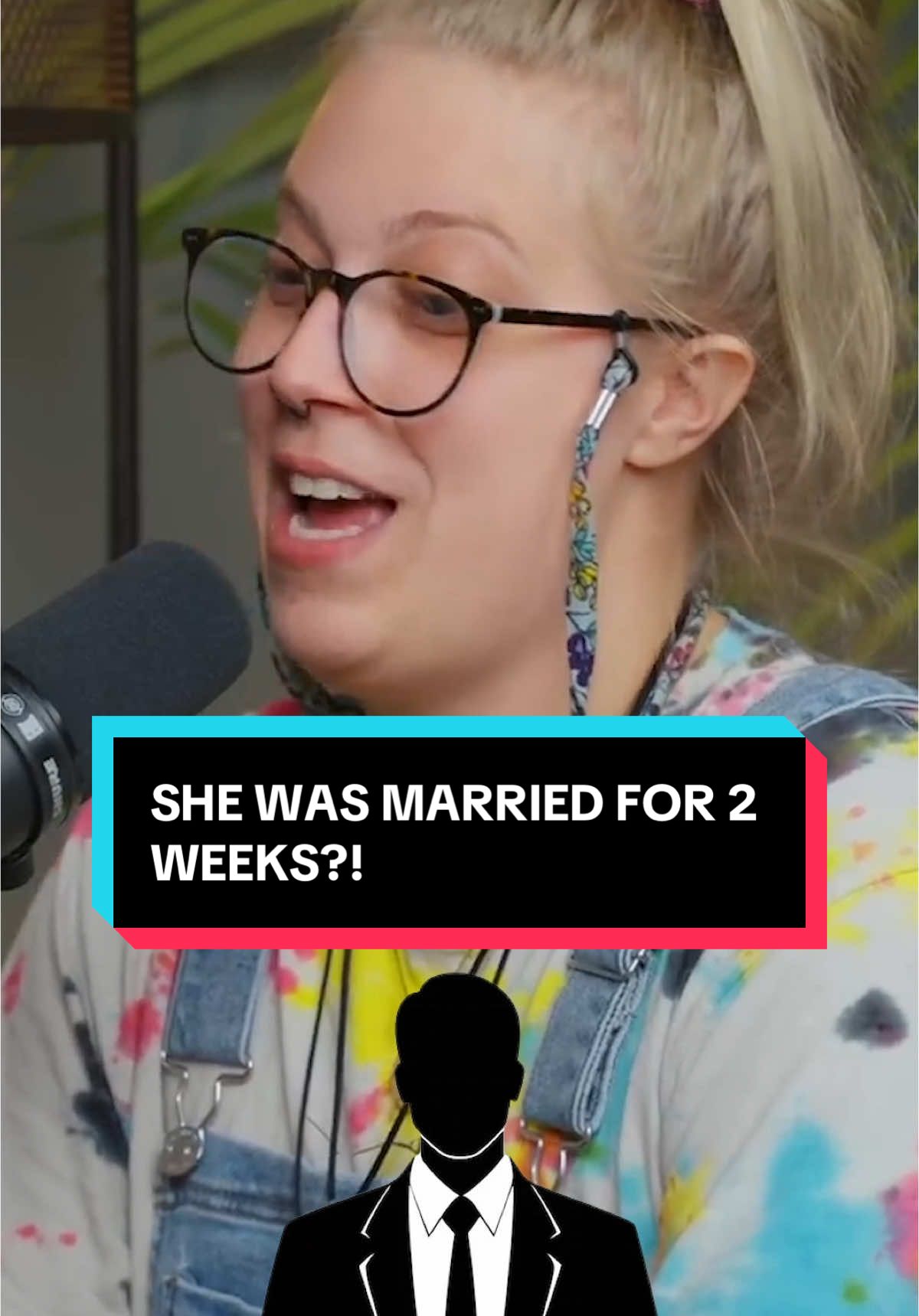 SHE WAS MARRIED FOR 2 WEEKS?! #marriage #divorce #bisexual🏳️‍🌈