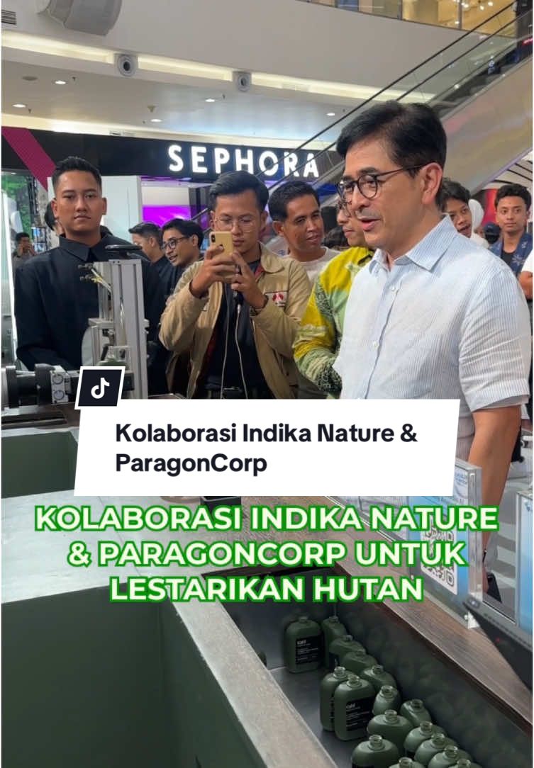 Doing well by doing good ✅ Indika Nature dan ParagonCorp sepakat berkolaborasi untuk hutan yang lestari. Kerja sama ini kami sampaikan di acara Beauty Science Tech yang juga menampilkan inovasi teknologi dan komitmen keberlanjutan ParagonCorp.