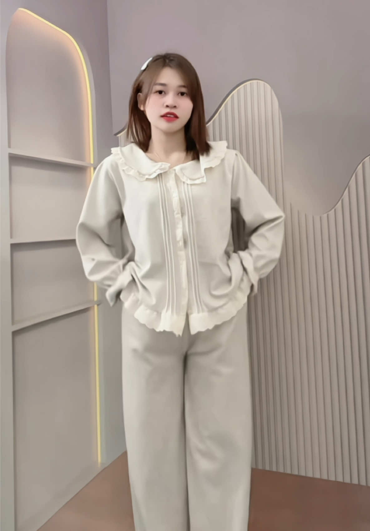 ✨Set bộ lông thỏ xinh mê ✨#xuhuongtiktok #rial #setbonu #setboxinh 