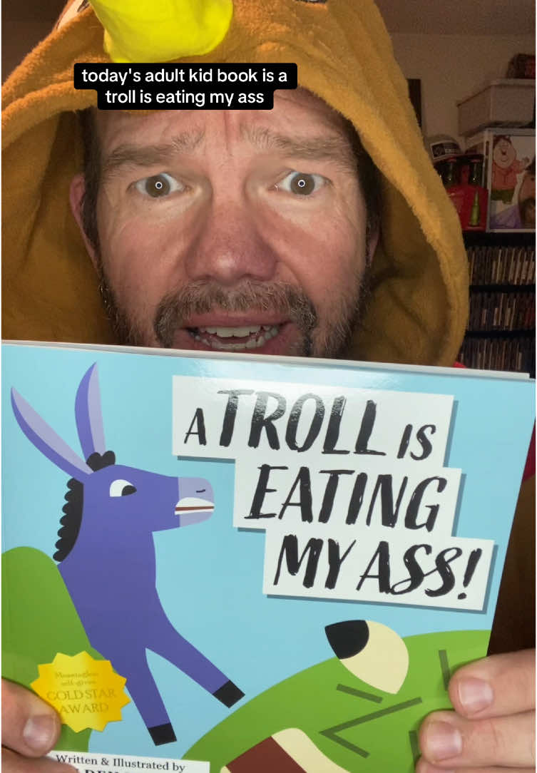 #Inverted A Troll is eating my @ss, happy thanksgiving 🦃 #gdubya #adultkidsbook #atrolliseatingmy 