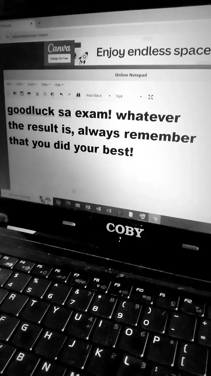 good luck sa exam sweetie! 🙌🏻🎀 #unsaidfeelings #foryoupage #fypシ #4u #words 