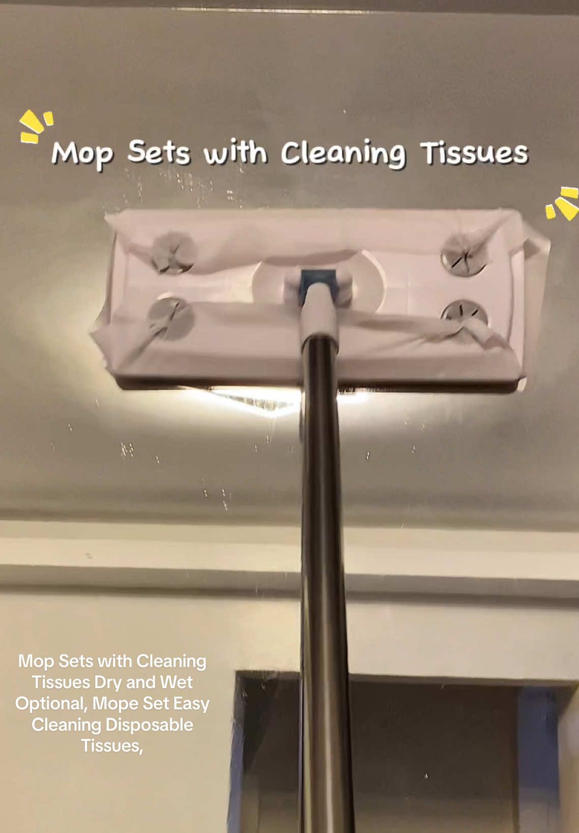 CLICK HERE➡️@Shii Collections⬅️ CLICK HERE➡️@Shii Collections⬅️ Mop Sets with Cleaning Tissues Dry and Wet Optional, Mope Set Easy Cleaning Disposable Tissues,  #mopset #mop #cleaningtools #mopsetwithcleaningtissue 