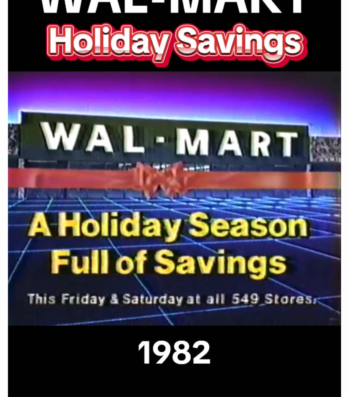 No razzle dazzle this holiday season #80snostalgia #80scommercials #vintagecommercials #walmart #80saesthetic #80s #retro 