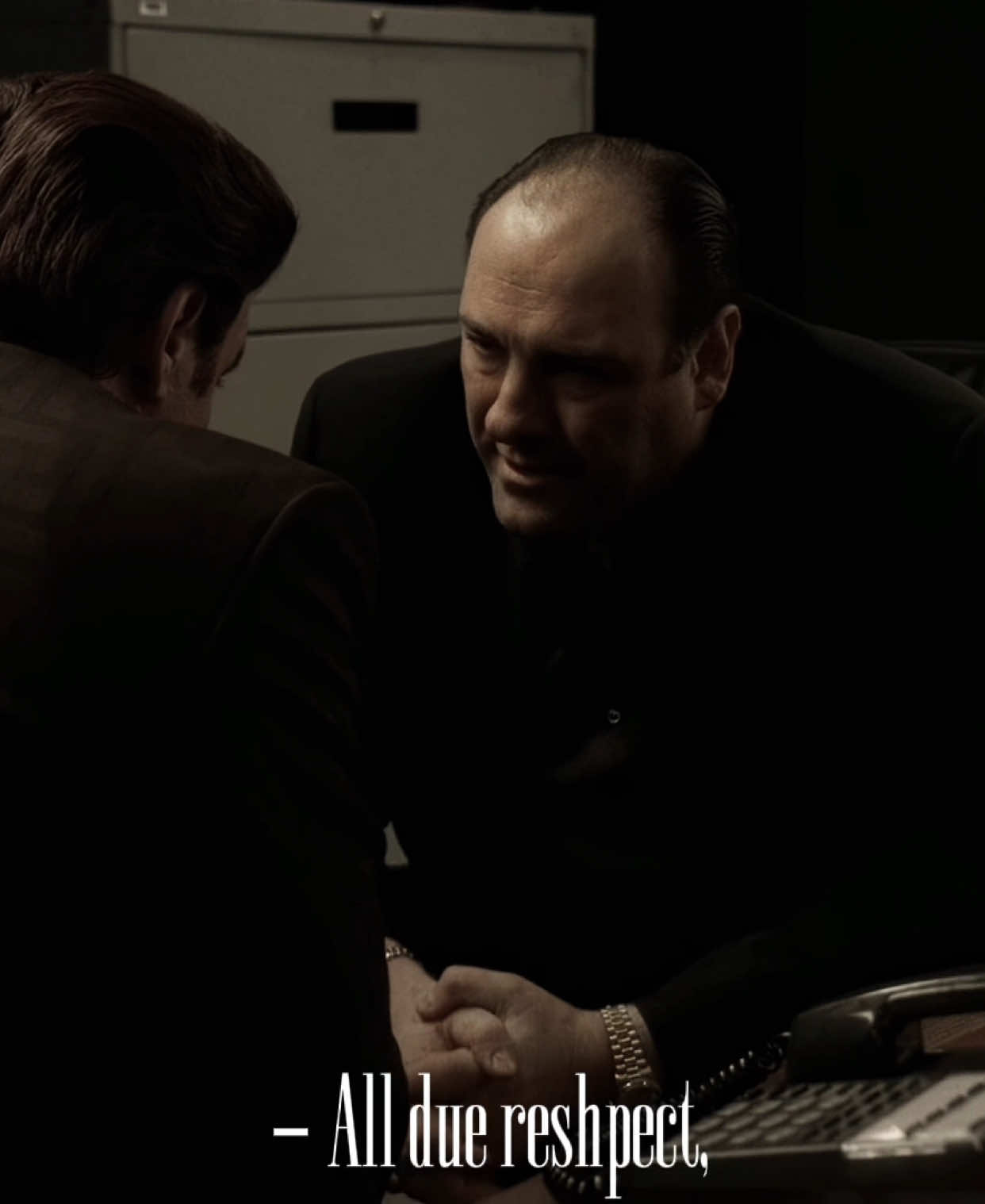 All due reshpect / scp @aehayden ib @DES1N6 / #thesopranos #sopranostok #tonysoprano #sopranostiktok #viral #fypシ #tonysopranoedit #neverhadthemakingsofavarsityathlete 