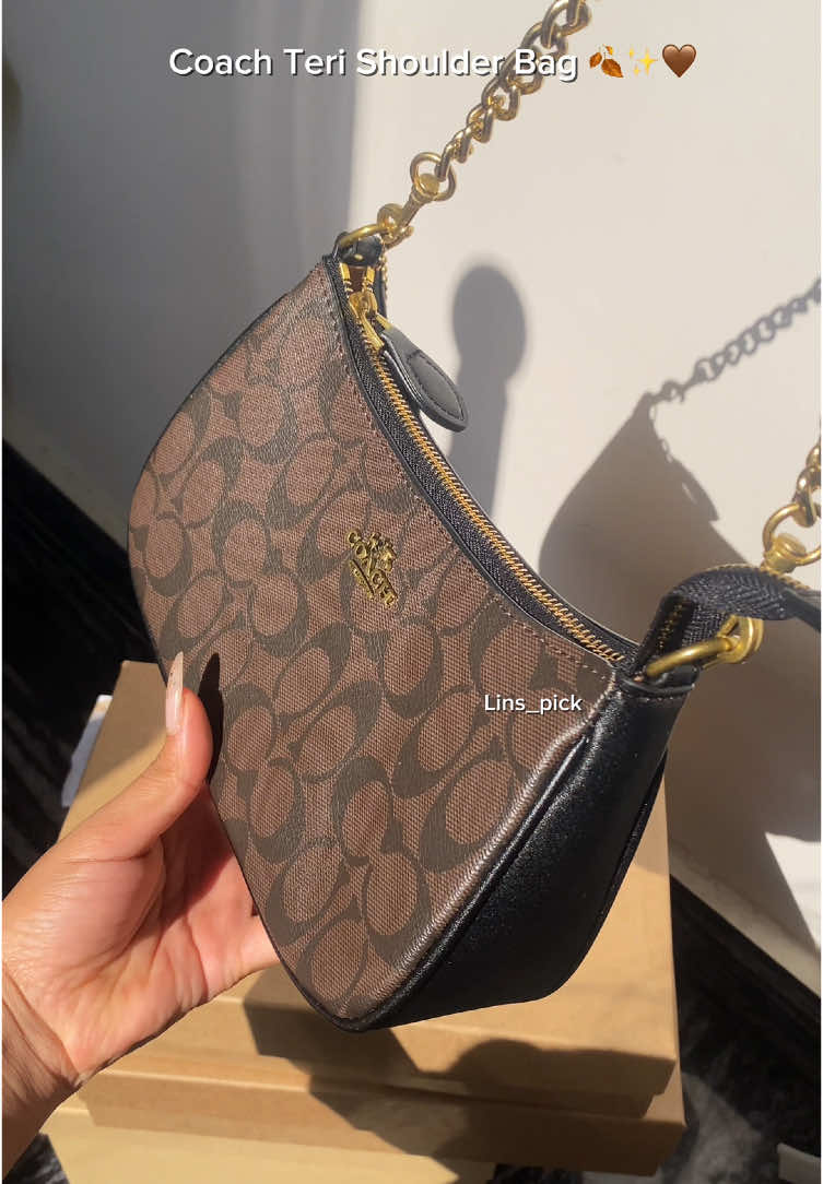 Coach Teri Shoulder Bag available now 🤎🍂 Dm us on instagram to order ✨Insta : @Lins_pick #fyp#fyp #foryou #lookbook #abcxyz #coach #shoulderbag #shopnow 