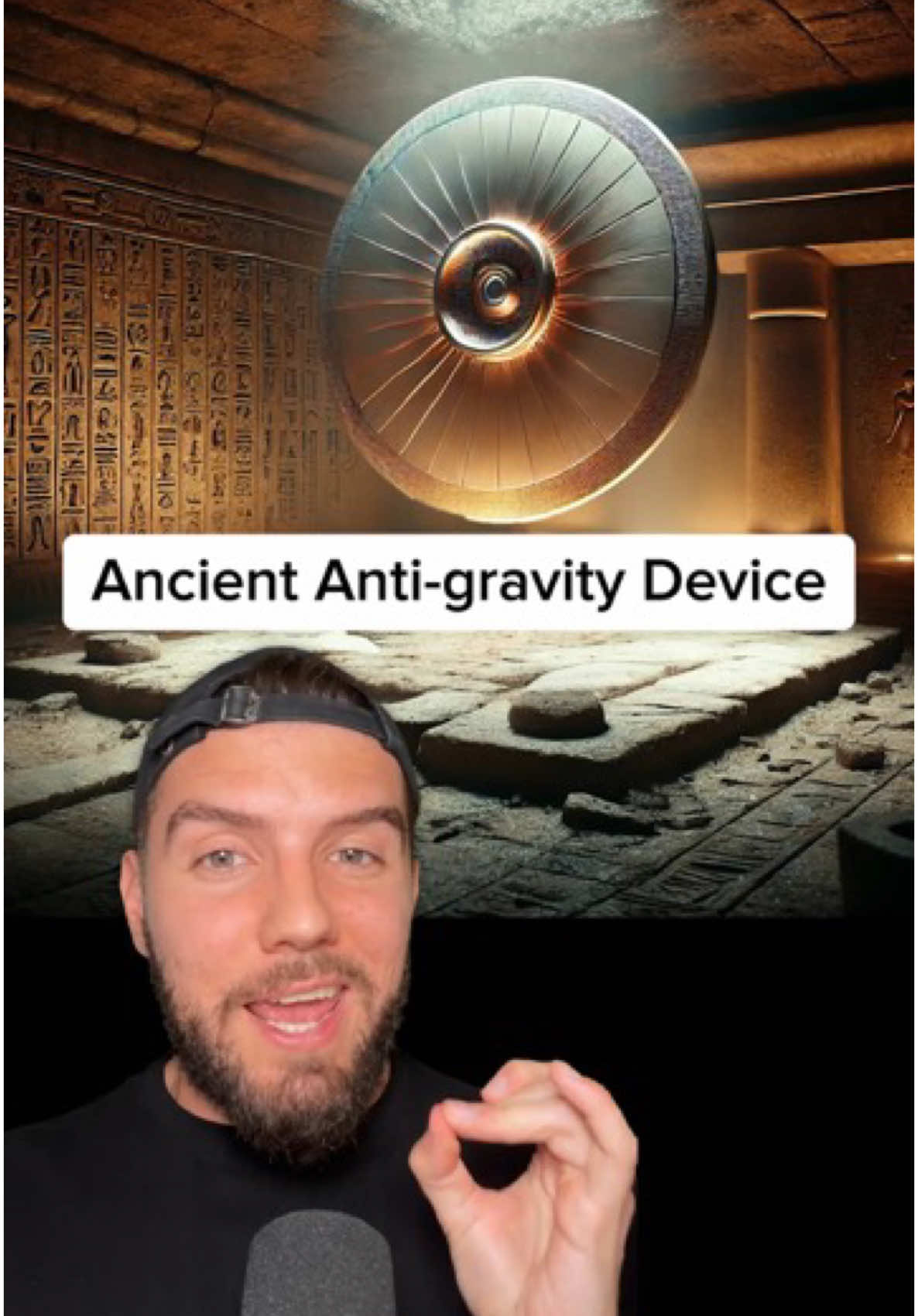 Just wait til you find out what happens when you spin it, nevermind trying to explain how the Schist disk was even made in the first place ⚙️ #interesting #theory #ancientegypt #history #mindblown #artifact For entertainment purposes only 👊