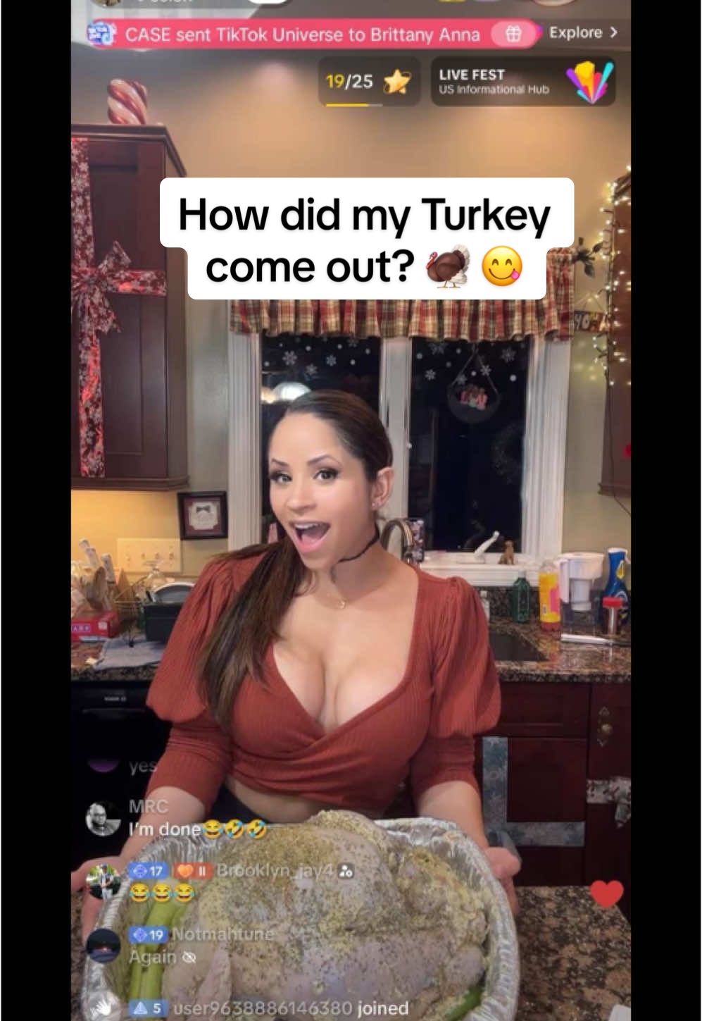 It was perfect! Thank you for all y’all’s support! Happy 🦃 Day! #fyp #fy #thanksgiving #talisastease #FoodTok #followme 