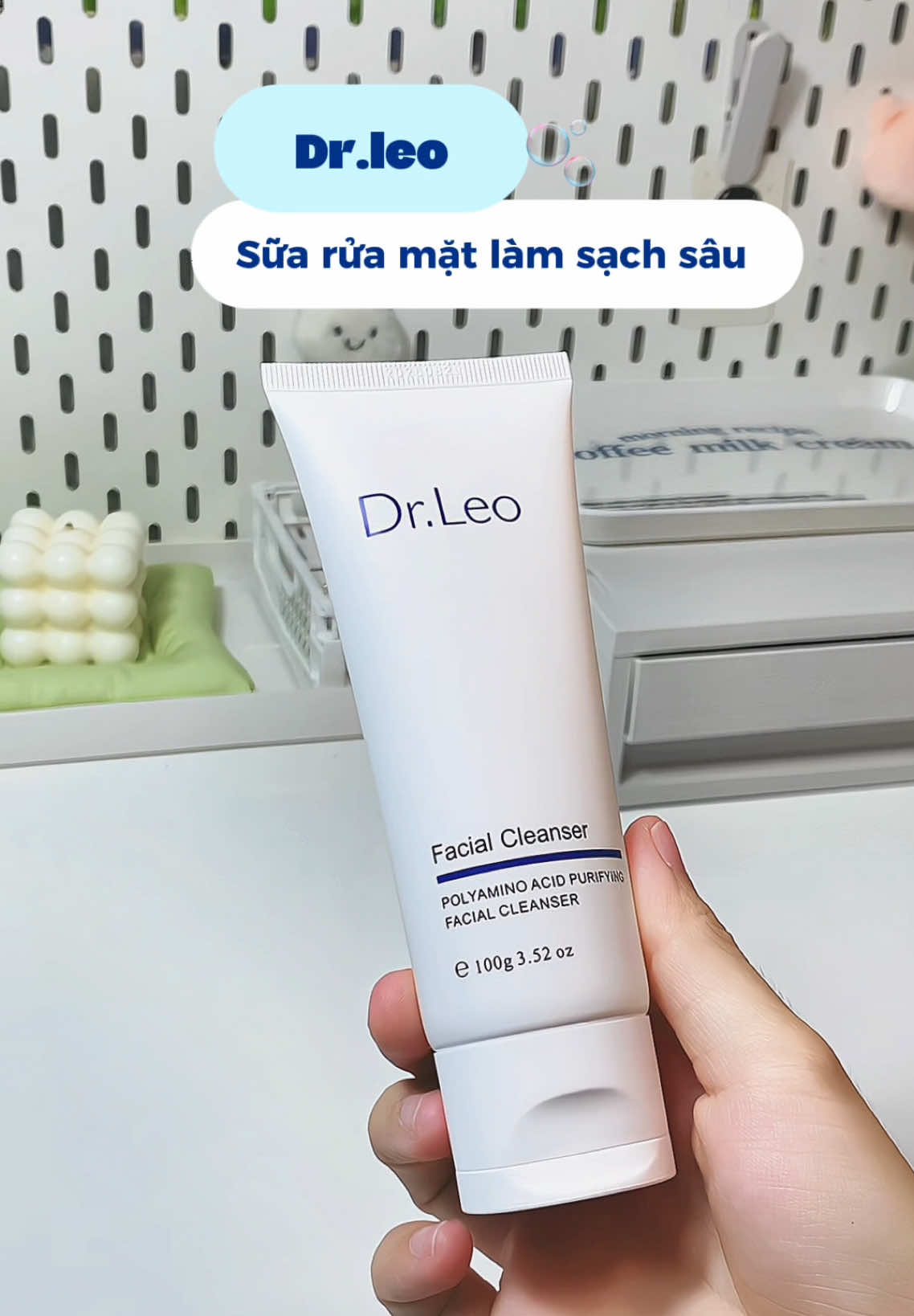 Em này dùng thíc muê 🫧😶‍🌫️#drleo #suaruamat ##drleo #drleovn #cleanser #cleanserskincare #gentlecleanser #skincare #tuyen2108 #chamsocda 