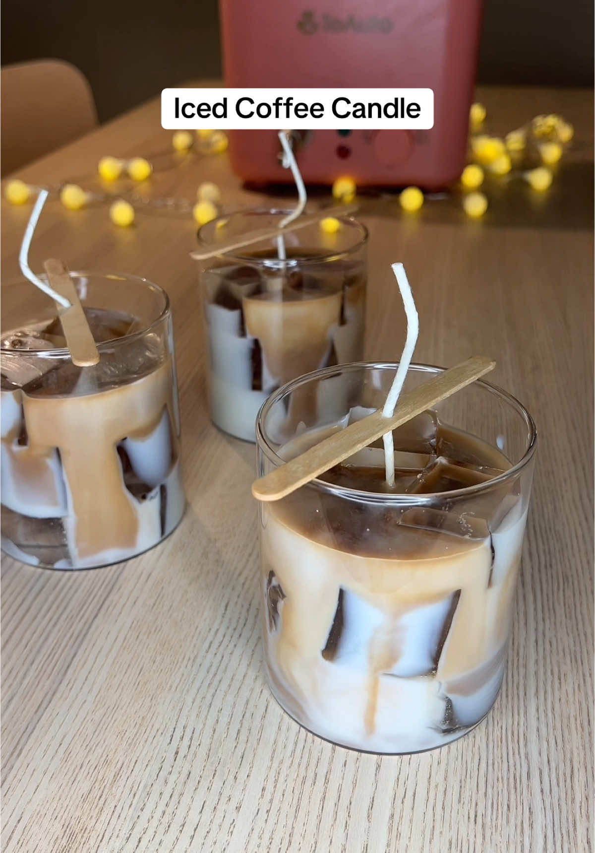 My forever best-seller cold brew coffee candle ☕️🧋✨ #icedcoffeecandle #candles #candlesoftiktok #soycandles #gelwax #soywax #candlemaking #candlelovers #coldbrewcoffeecandle #handmade #etsyseller #etsy #handmadecandles