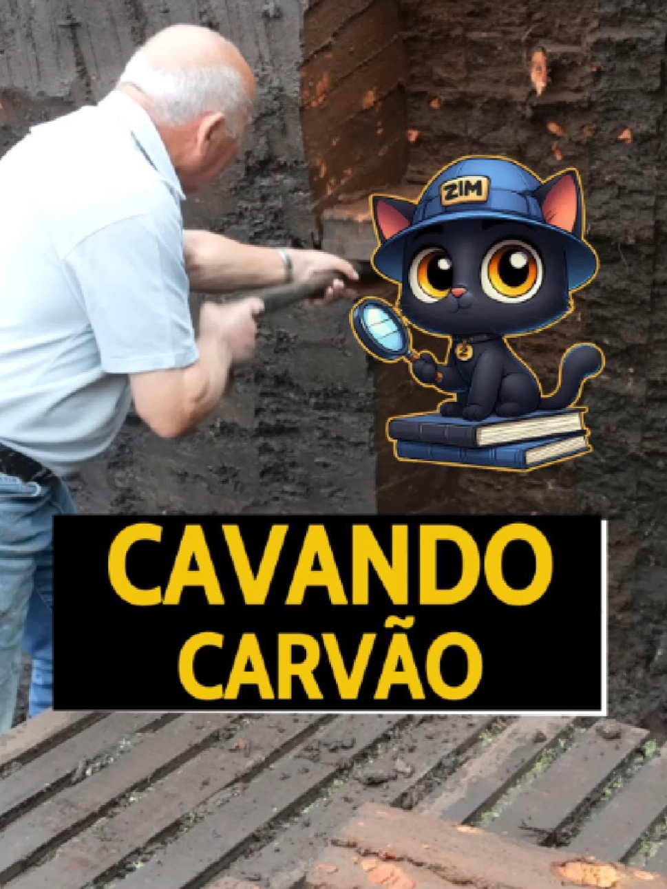 Cavando Carvão 🪵🔥 @Curiosidades da Zim  Esse homem está pisando em carvão, e eu vou te explicar o porquê! Na Irlanda, o solo de algumas regiões é feito de turfa, uma matéria orgânica que se forma quando plantas se decompõem em ambientes úmidos como pântanos. Rica em carbono, a turfa acumula matéria vegetal por milhares de anos e ajuda a regular o clima. Além disso, quando é cortada em cubos e posta para secar, pode ser usada como combustível para aquecer as casas no inverno. #curiosidades #natureza #sobrevivencia 