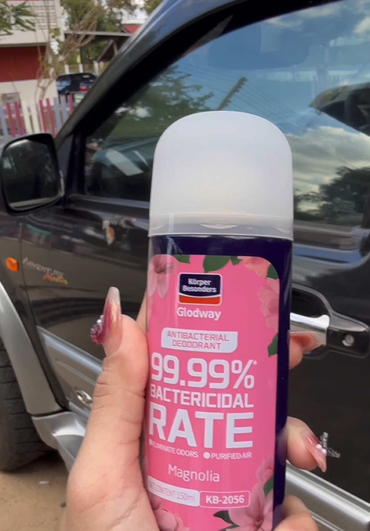 กลิ่นหอมสดชื่นมาก#สเปรย์ดับกลิ่น #สเปรย์รถยนต์ #glodway 