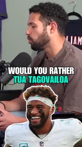 Would you rather: Tua Tagovailoa edition #tuatagovailoa #miamidolphins #nfl 