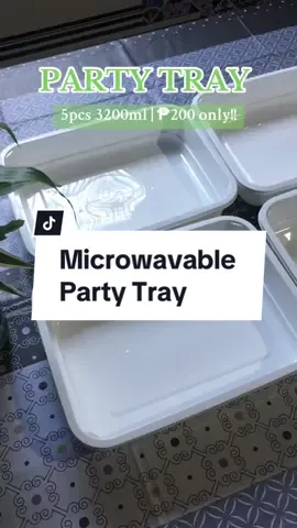 Oh mii magpapasko na alam mona, kaya kung gusto modin mag checkout kana😉❤️ #partytray #tupperware #plasticcontainers #microwavable #foodcontainer #foodtray #fyp 