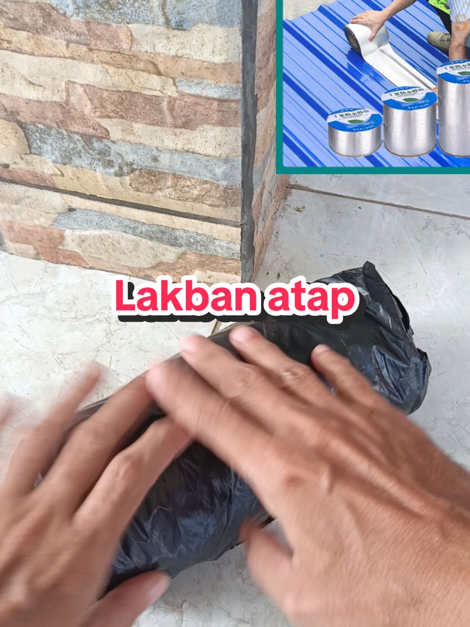 LAKBAN ANTI BOCOR 5cm & 10cm X 5M AIR ALUMUNIUM FOIL BUTYL SUPER WATERPROOF TAPE TAMBAL SILVER / Isolasi Double Tape Waterproof untuk baru Hanya Rp11.500 - 86.200!