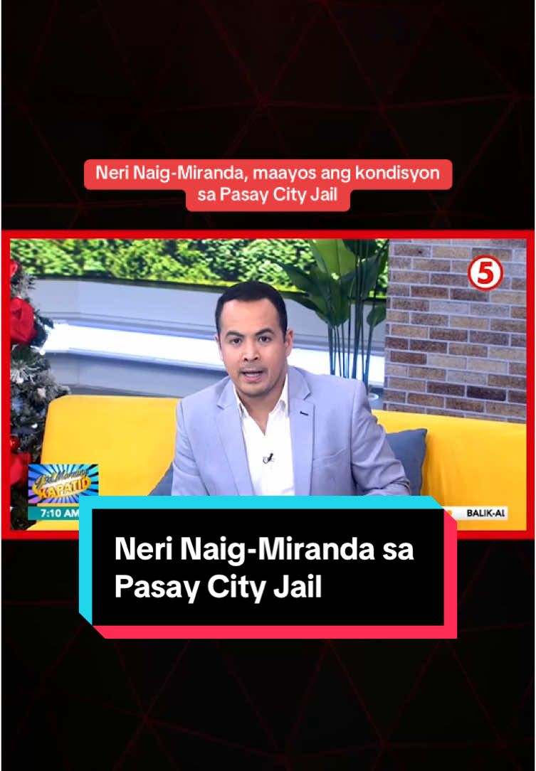 Naghain na ng motion to quash ang kampo ng aktres na si Neri Naig-Miranda para ibasura ang mga kasong inihain laban sa kanya. Ito ay matapos siyang arestuhin para sa kasong syndicated estafa. #GudMorningKapatid #News5 #GuMKPasadaBalita |  via Gary de Leon