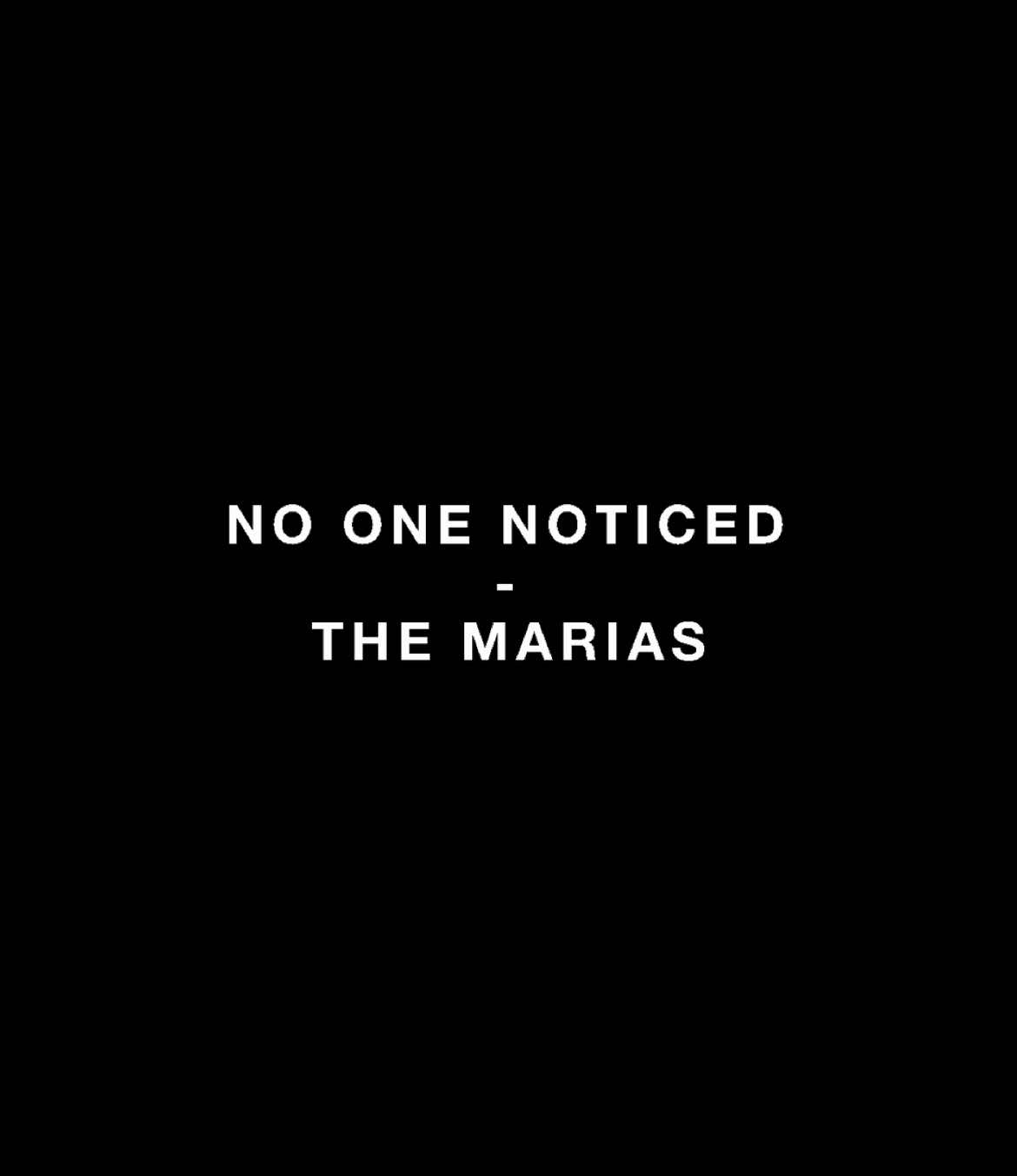 no one noticed - the marias #noonenoticed #themarias #angelasoverlays #overlays #overlay #foryou #fypシ #fyp #fypシ゚viral #fypage #fypp #foryou #foryoupage #trending #blowthisup #audio #lyrics #vsp #foryourpage