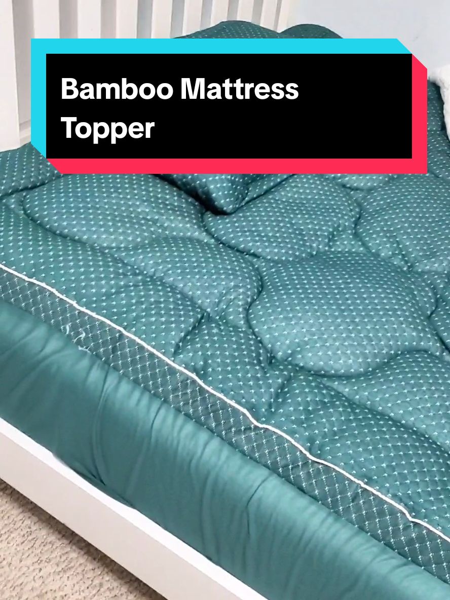 Hurry and get it while it's on sale! #tiktokshopblackfriday #tiktokshopcybermonday #ttstakeover #tiktokmademebuyit #tiktokshopfinds #oboey @OBOEY Sleep Solutions #bamboomattresstopper 