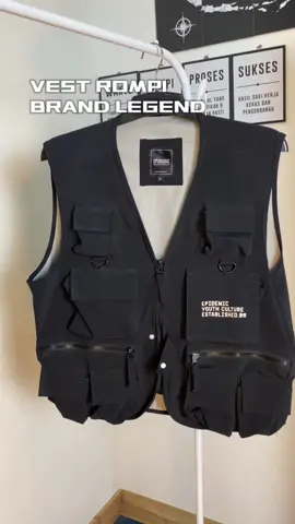 rekomendasi vest rompi #vestrompi #OOTD #epidemic 
