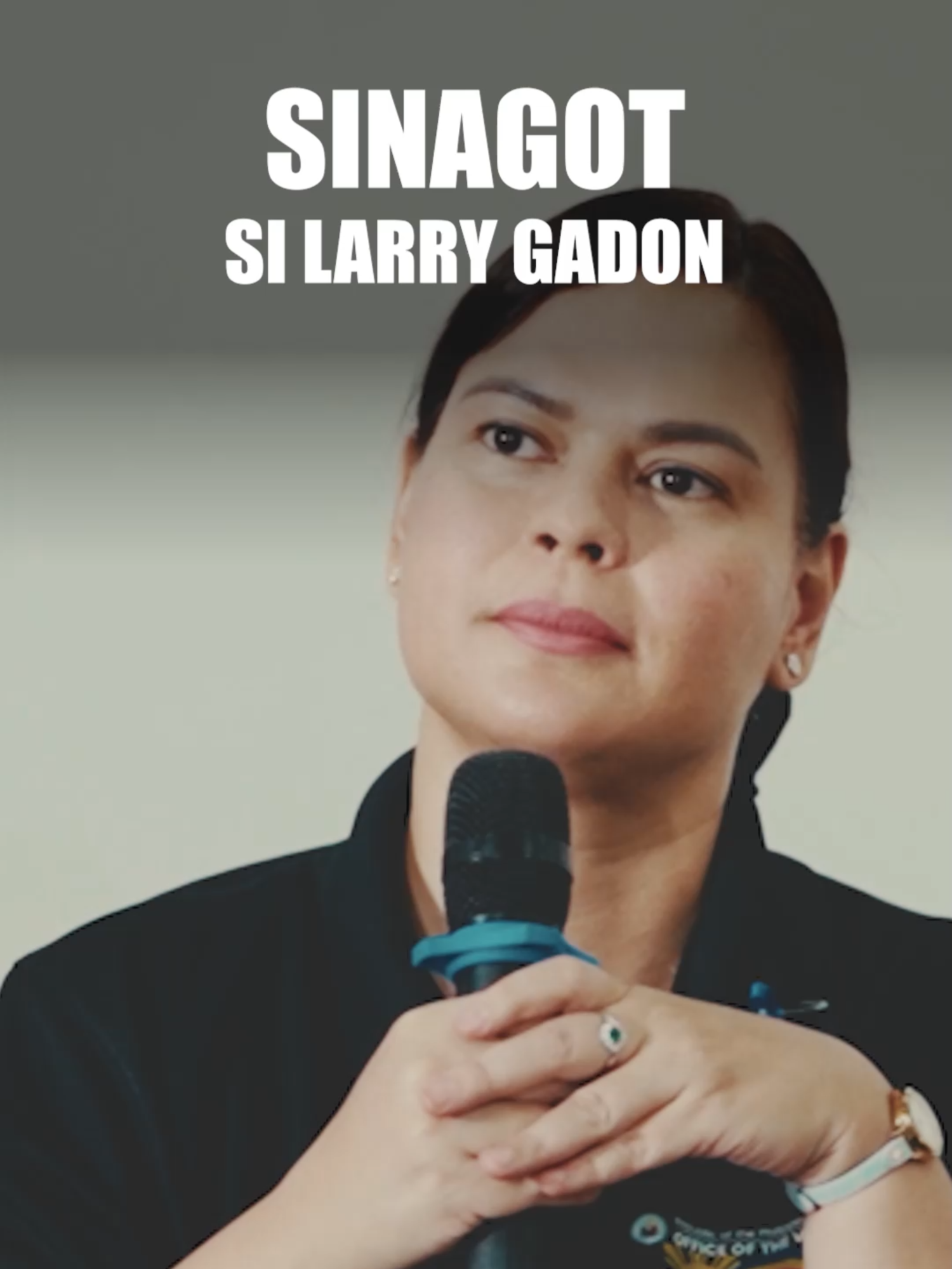 VP SARA DUTERTE SINAGOT SI LARRY GADON! #truththatmatters #balitangtotoo #duterte #saraduterte #philippines #panelo #badoy #balita #vpsara #VPSaraDuterte