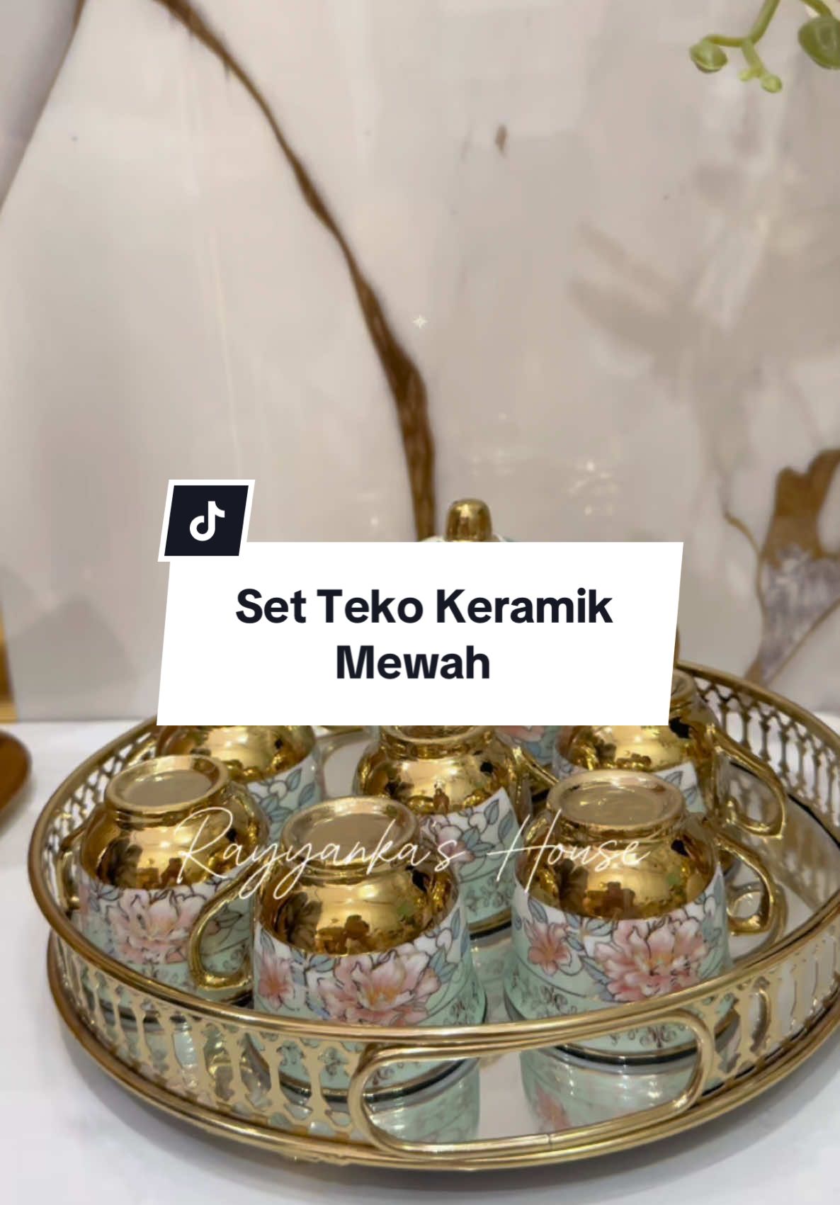 Set Teko Keramik Mewah✨🛒 #teko  #setteko  #cangkirkeramik  #dapurminimalis  #homedecortiktok  #homesweethome🏡  #ruangtamuminimalis #CapCut 