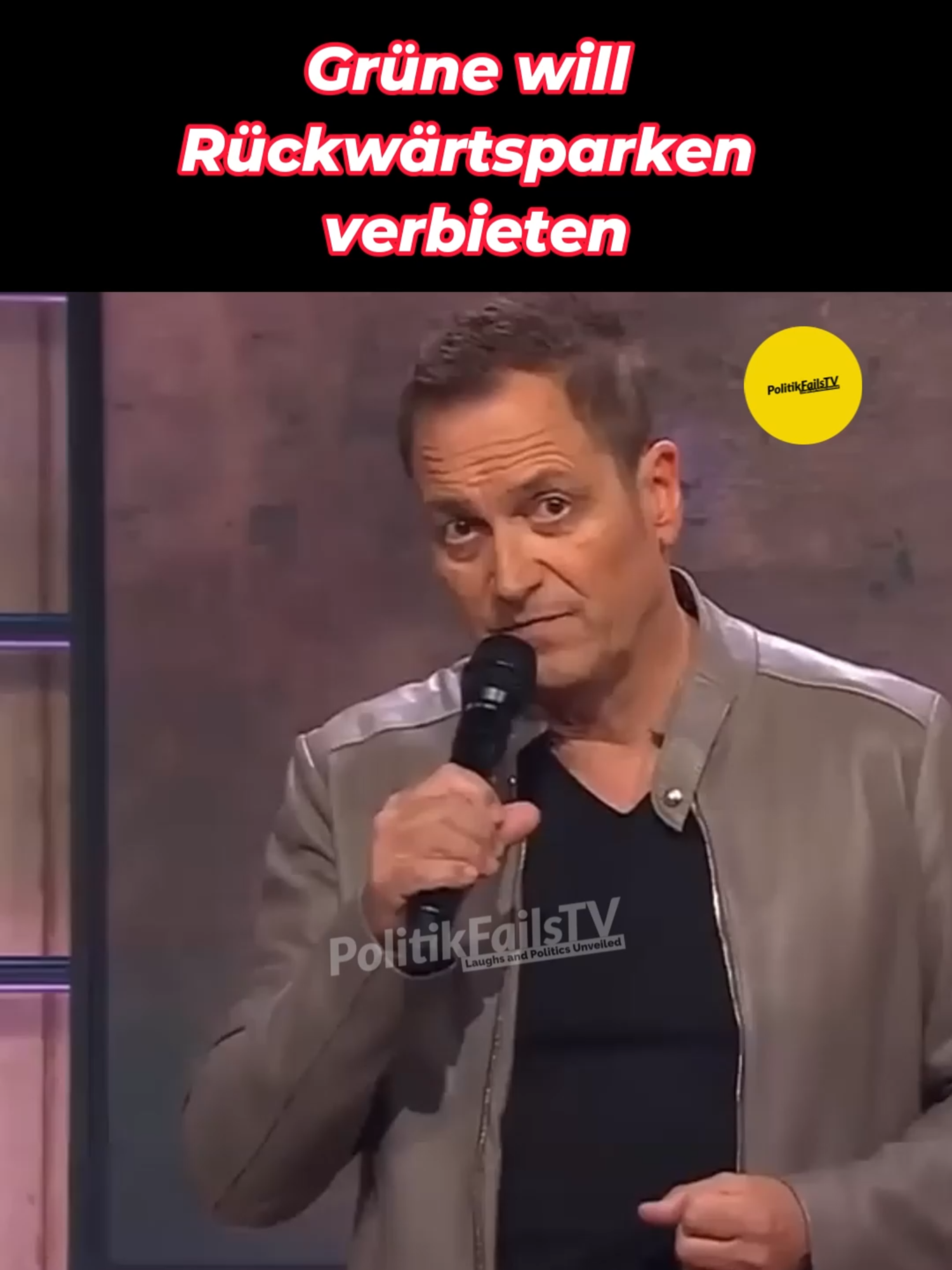 Dieter Nuhr - Grüne will Rückwärtsparken verbieten #rückwärtseinparken #politik #politikfailstv #nuhr #nuhrimersten #dieternuhr #satire #grüne #grüneneindanke