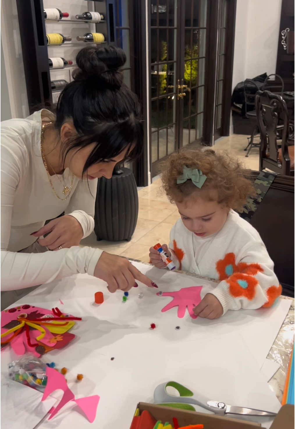 Actividad de thanksgiving!!! 🙌😘 #momlife #happythanksgiving 
