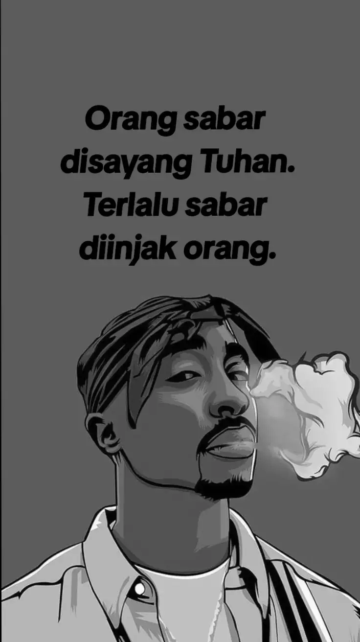 orang sabar disayang... #katakata #rapper #sabar #xyzabc 