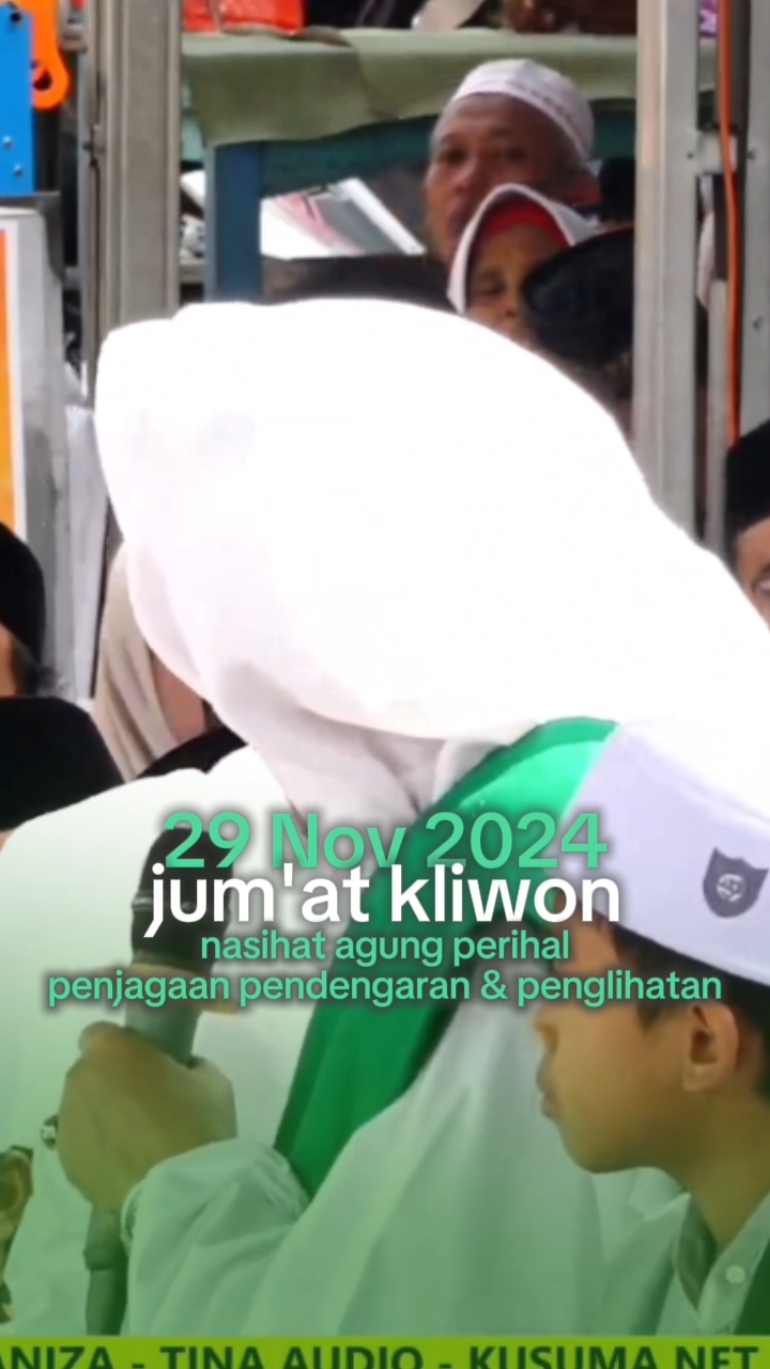 Saripati petuah Maulana Al habib Luthfi dalam penjagaan pendengaran & penglihatan @sourcevideoYoutube : Majelis Azzahir #nasihatkehidupan #pecintahabibluthfibinyahya #29november2024 #petuah #kanzussholawatpekalongan 