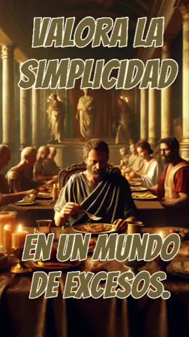 VALORA LA SIMPLICIDAD EN UN MUNDO DE EXCESOS#epicteto #estoicismoenespañol #persepcion #marcoaurelio #reflexionesdelavida #simplicidad #excesos