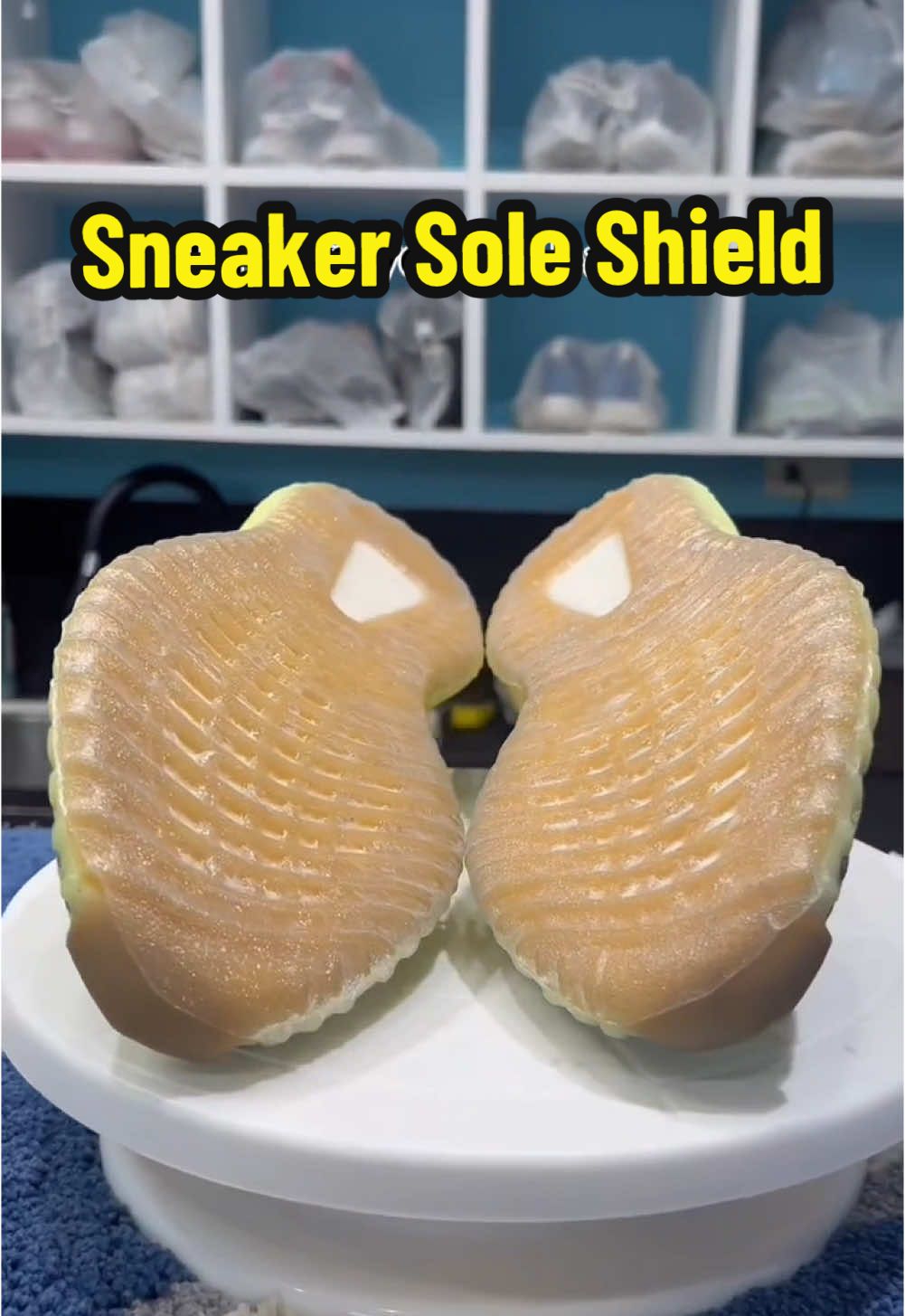 Para di madaling malaspag ang sneakers nyo! #soleshield #soleprotector #sneakersoleshield #shoesoleshield 