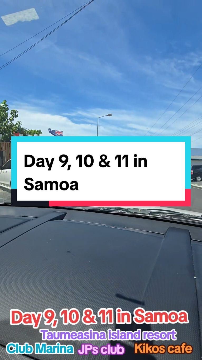 Day 9, 10 & 11 in Samoa #fyp #samoa #taumeasinaislandresort #kikoscafe #clubmarina #jps #jpsclub #samoan #samoatiktok #samoatiktokers🇦🇸🇼🇸 #taumeasina #taumeasinaresort #lusciousblackwoman 