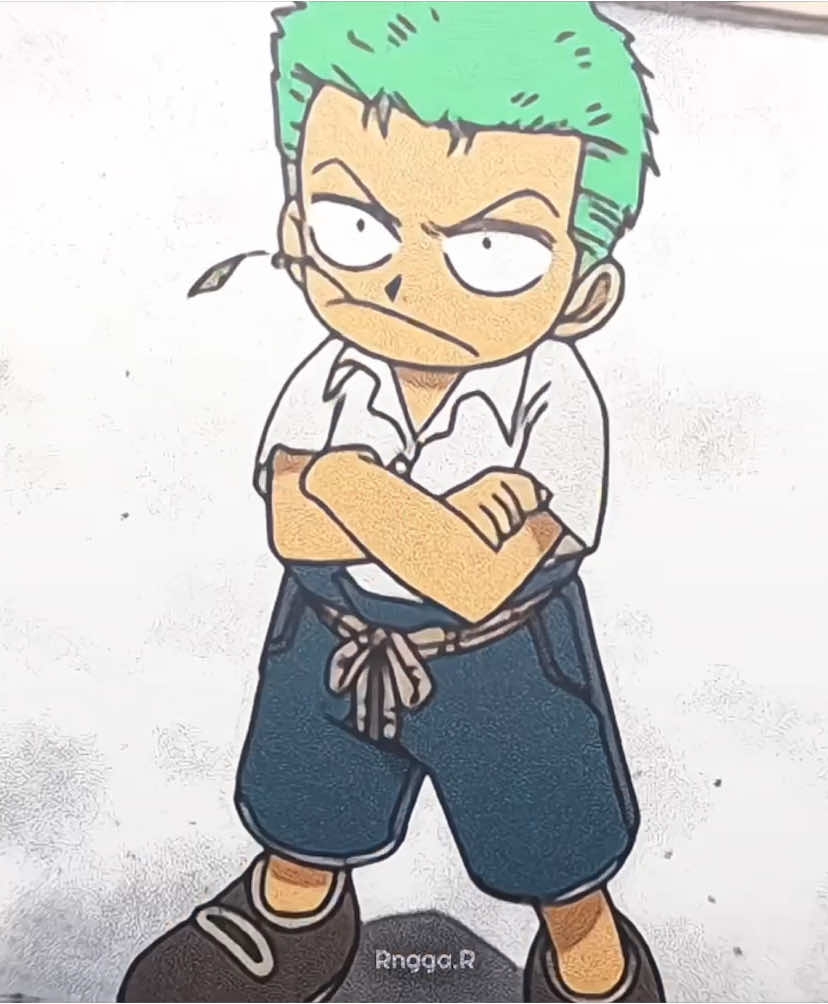 tengil juga ni bocah🗿#roronoazoro#onepiece#anime #animeonepiece#animetikok  