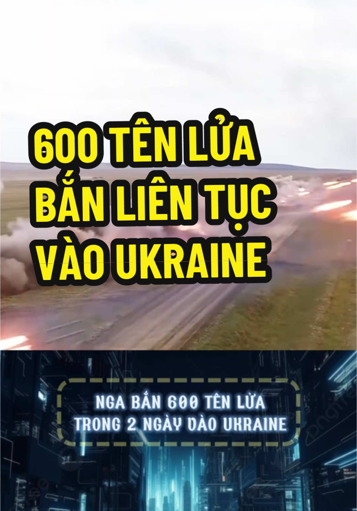 Nga bắn 600 tên lửa tấn công vào ukraine #nga #ukraine #600tenlua #rusia #chiensuleothang