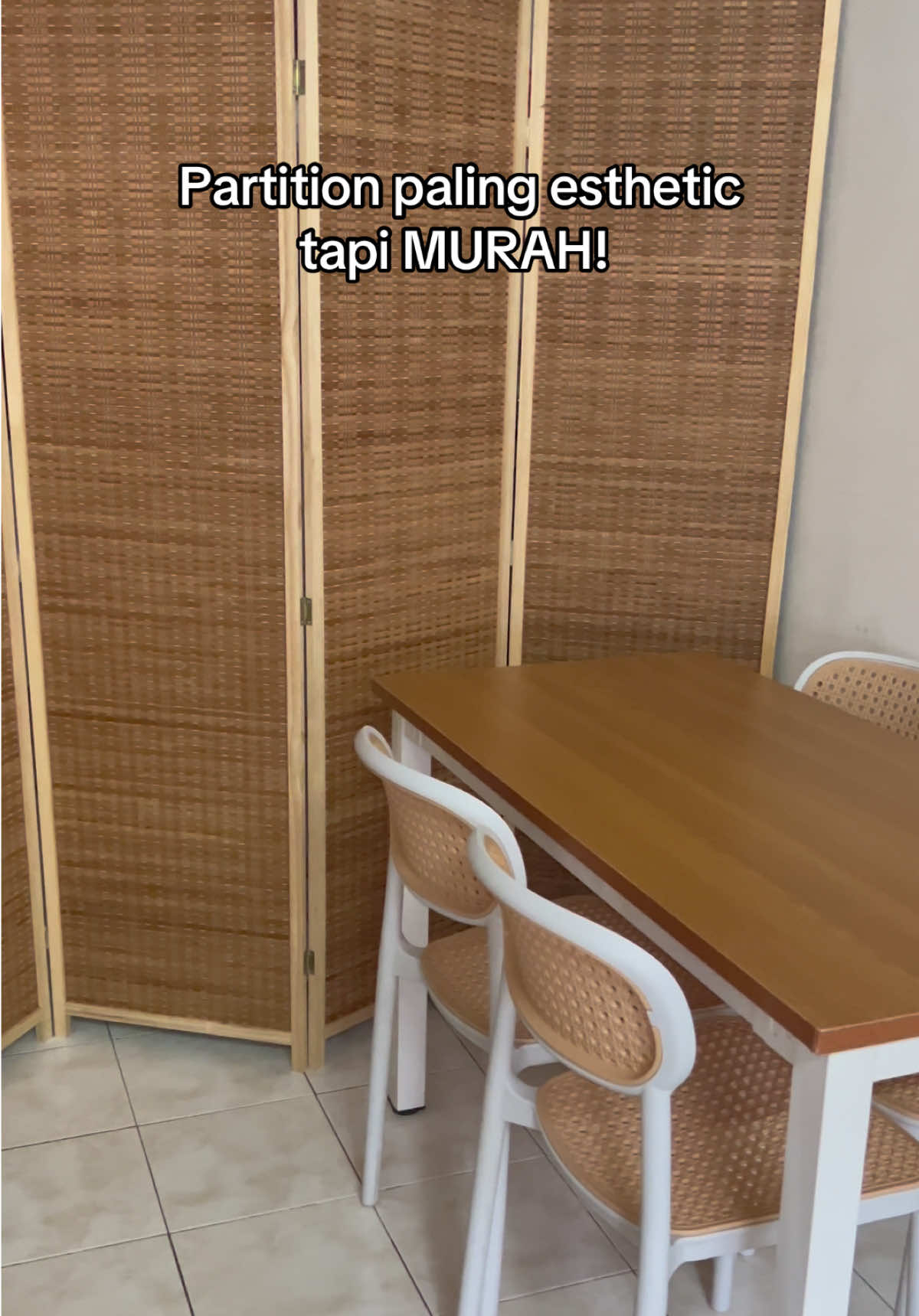 lawa dooh.. cing ✨🫰🏻 #partition #partitionmurah 