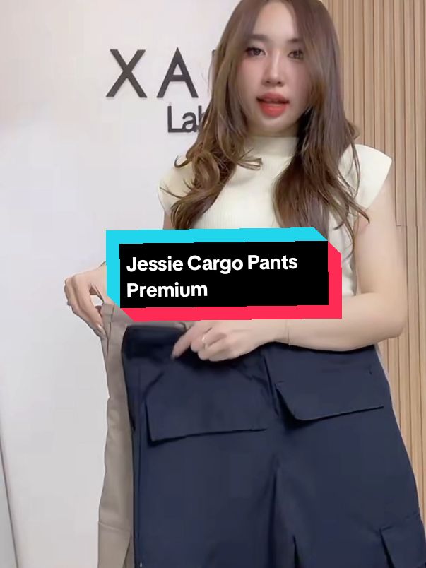 XARA - New (BARU) Jessie Cargo Pants Premium | Celana Cargo Serut Wanita | Baggy Cargo Pants#celana #cargopants #xara #1212 