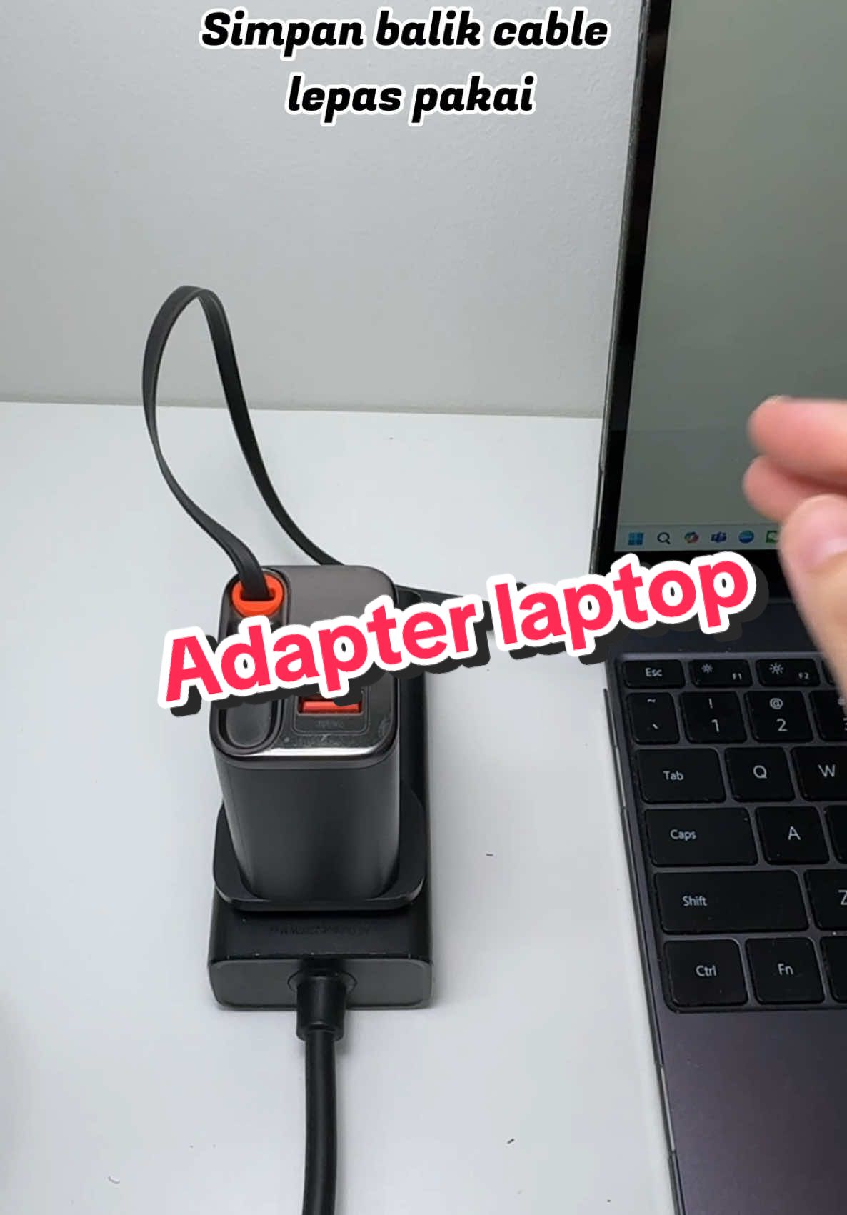 Adapter laptop #adapter #laptop #plug #mcdodoadapter 