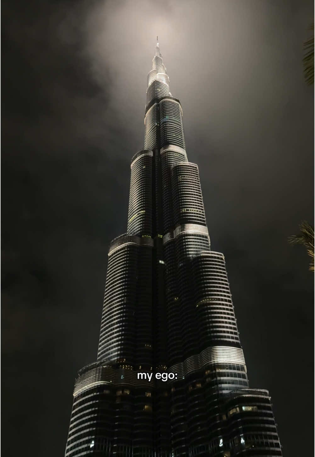 “how high is your ego?” #burjkhalifa #dubai #joke #protebe #fyp #goviral #viralnivideo #foryoupagе 