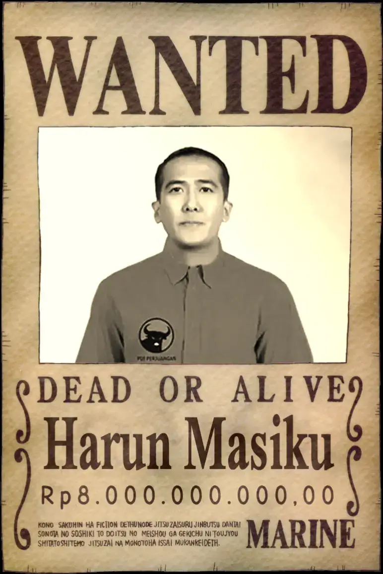 Maruara: Saya Akan Kasih Rp8 Miliar Bagi Yang Bisa Tangkap Harun Masiku! #harunmasiku #koruptor #onepiece #deadoralive #fyp 