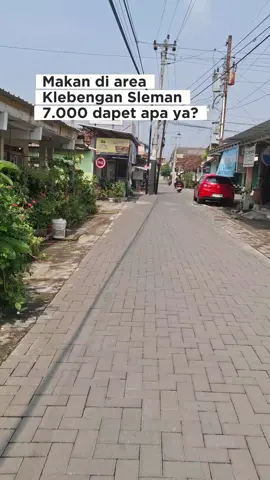 Makan di area Klebengan ,7000 dapet apa ya? #Sleman #Jogja #MakanHemat #Ramesan #Kuliner 