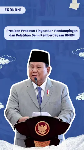 Presiden Prabowo terus mendukung UMKM dengan pendampingan dan pelatihan berkualitas! 🤝💼 Langkah nyata ini memperkuat pelaku usaha kecil agar semakin berdaya saing di pasar. 🌟 Bersama, kita wujudkan UMKM yang tangguh dan mandiri! 💪📘🎯🌱✨ #UMKMBangkit  #PemberdayaanUMKM  #KebijakanPrabowo  #IndonesiaMaju 