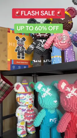 🚨FLASH SALE 🚨UP TO 60% OFF RIGHT NOW!!!🫣😱#bulidingblocks #bear #neacole #tkmademebuyit #build #blackfriday #tkmademebuyit🥰🥰🥰 