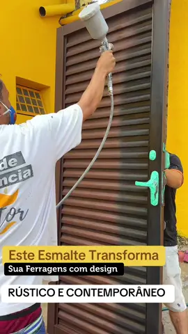 Novidade Incrível! Apresentamos o Esmalte da Terra da @haustintas Tintas, o toque rústico e sofisticado que você estava procurando para renovar suas ferragens! Lançamento exclusivo com acabamento fosco e rústico, perfeito para interiores e exteriores. Não perca essa oportunidade de renovar as ferragens da sua casa.  UM LEQUE DE CORES DISPONÍVEIS! 😉 #tinta #transformação #contemporaneo #arquitectura #rustico #acabamento #cor #decor 