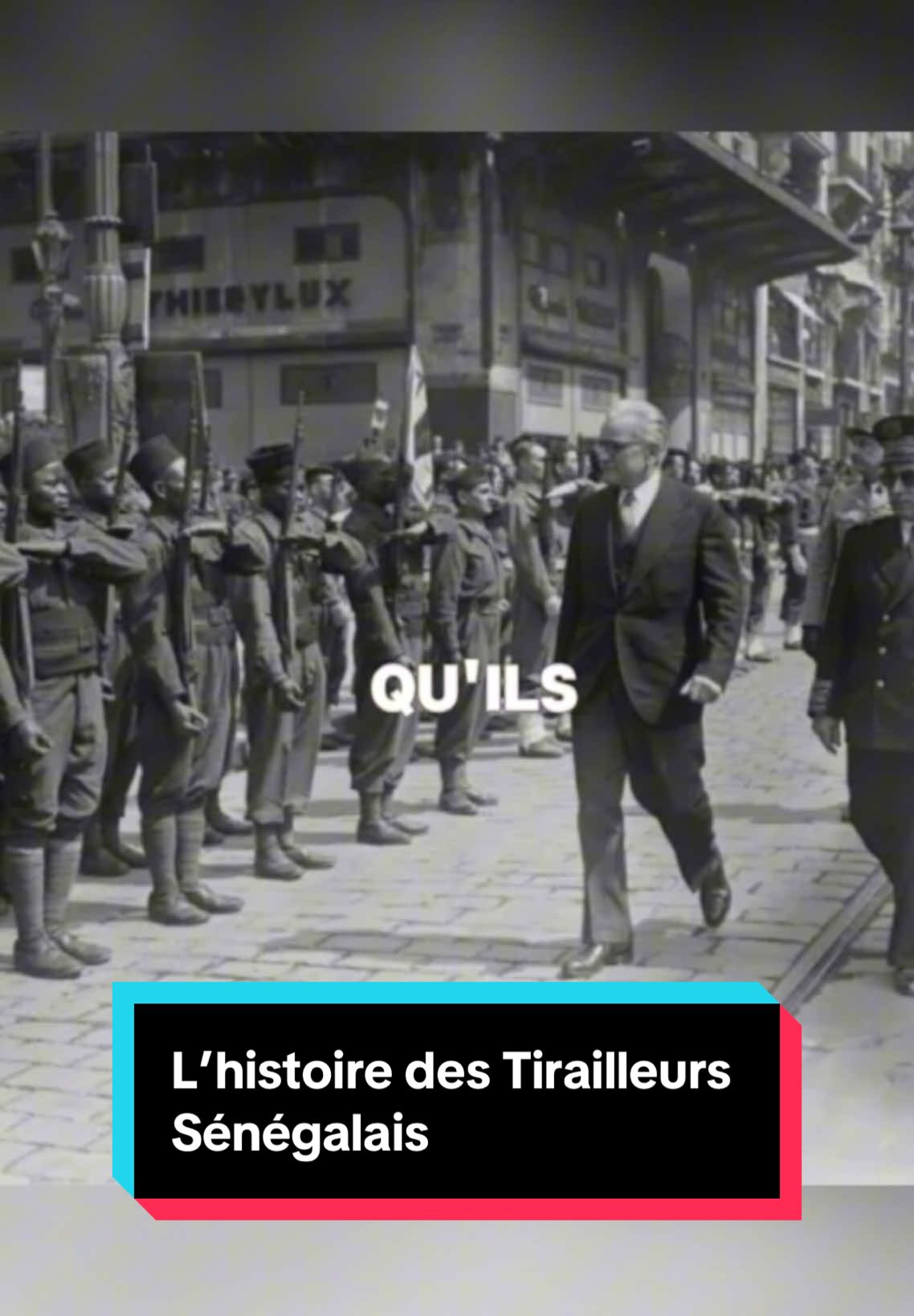 L’histoire des Tirailleurs Sénégalais. L’histoire de Thiaroye 44.#senegalaise_tik_tok #histoire #france 