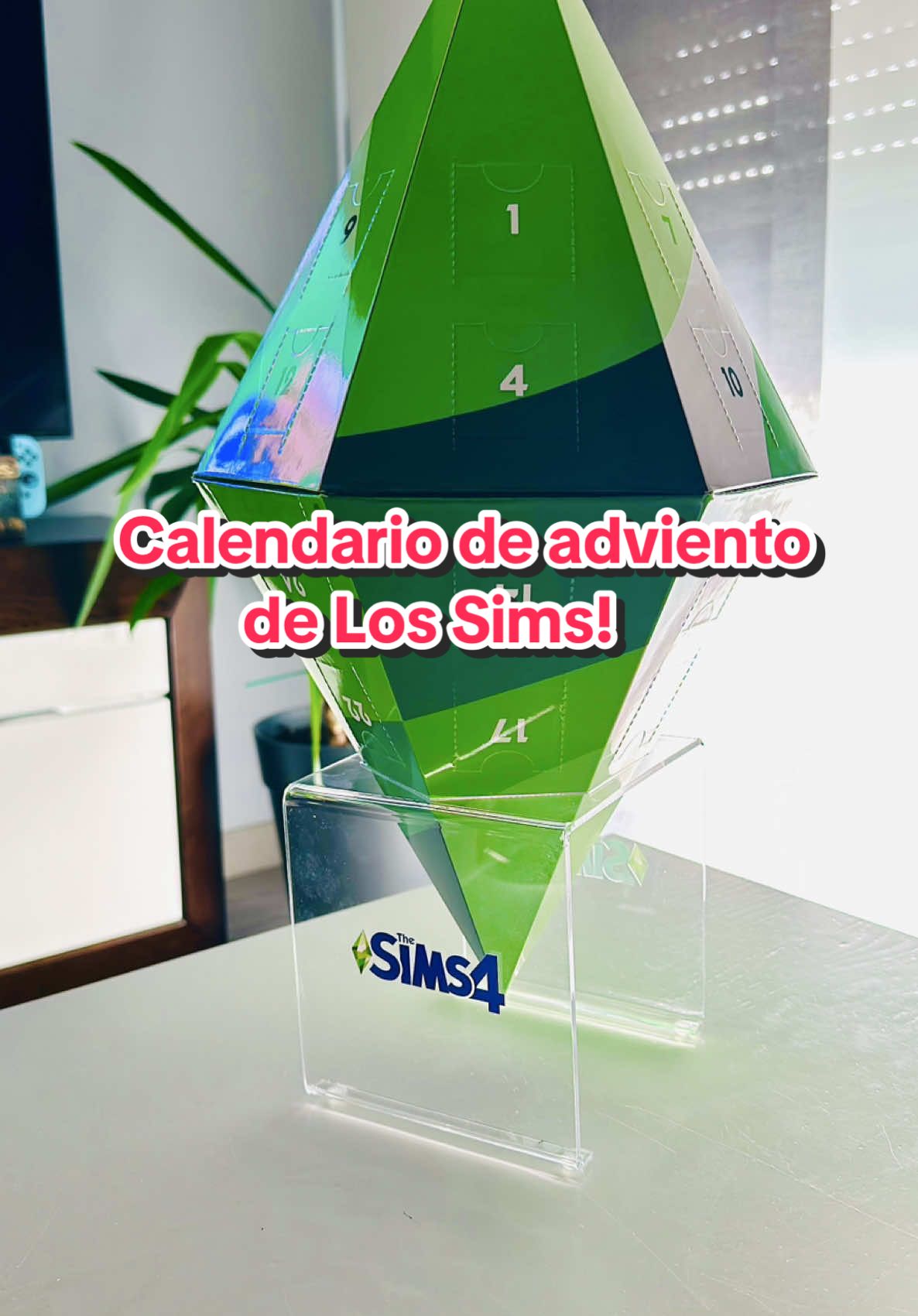 Cómo es este calendario de adviento de Los Sims??? Amo amo amo 💚 Gracias a EA por la sorpresa 🥹 #mprin #sims #lossims4 #sims4 #thesims4 #thesims #simstok #EAPartner 