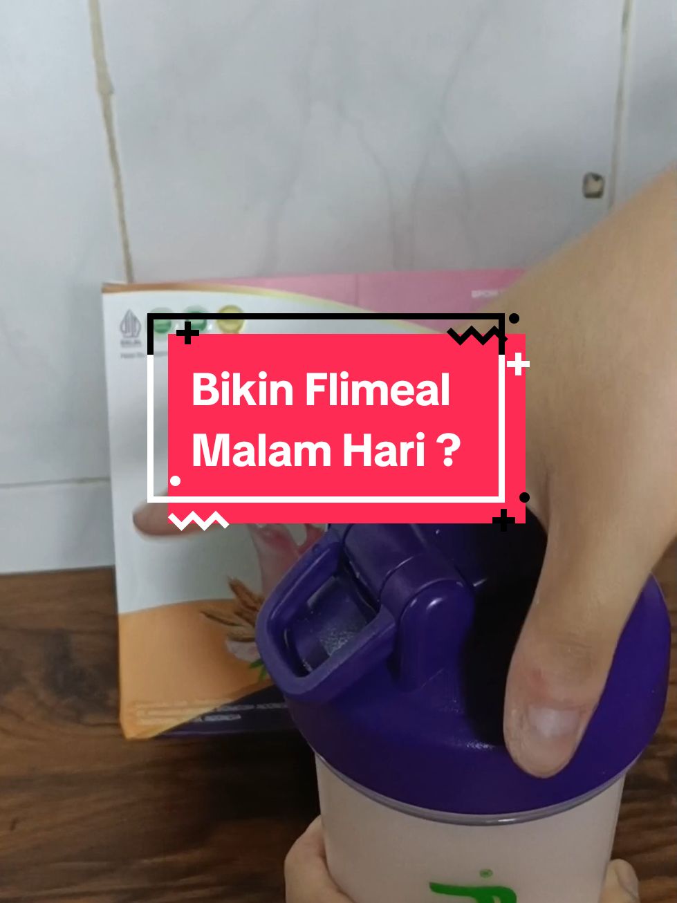 Bikin Flimeal malam hari ?  bisa dong  #sereal #minumansereal #mealreplacement #flimeal #snacksehat #tiktok 